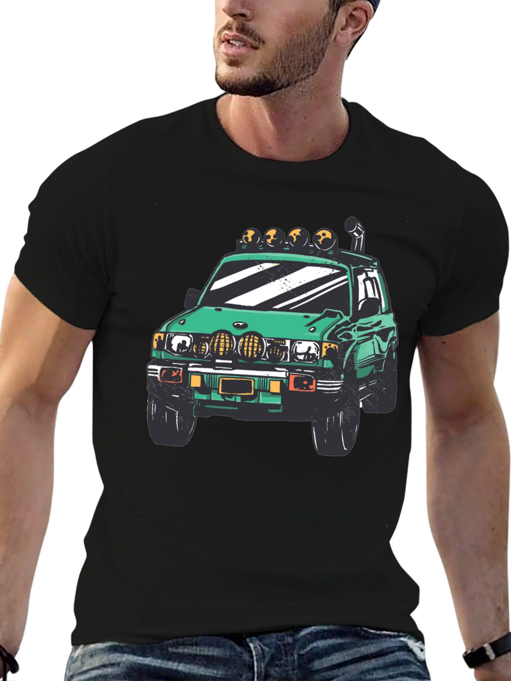 Off-Road Adventure T-Shirt: Rugged 4x4 Design