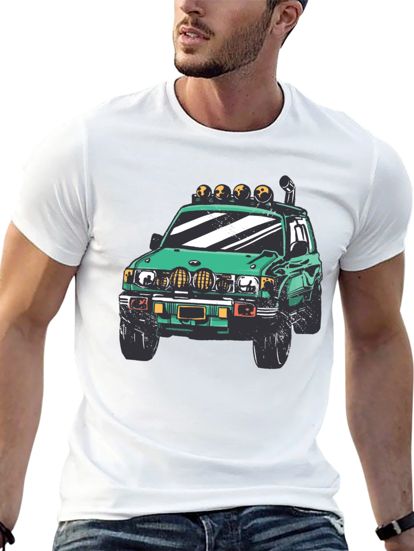 Off-Road Adventure T-Shirt: Rugged 4x4 Design