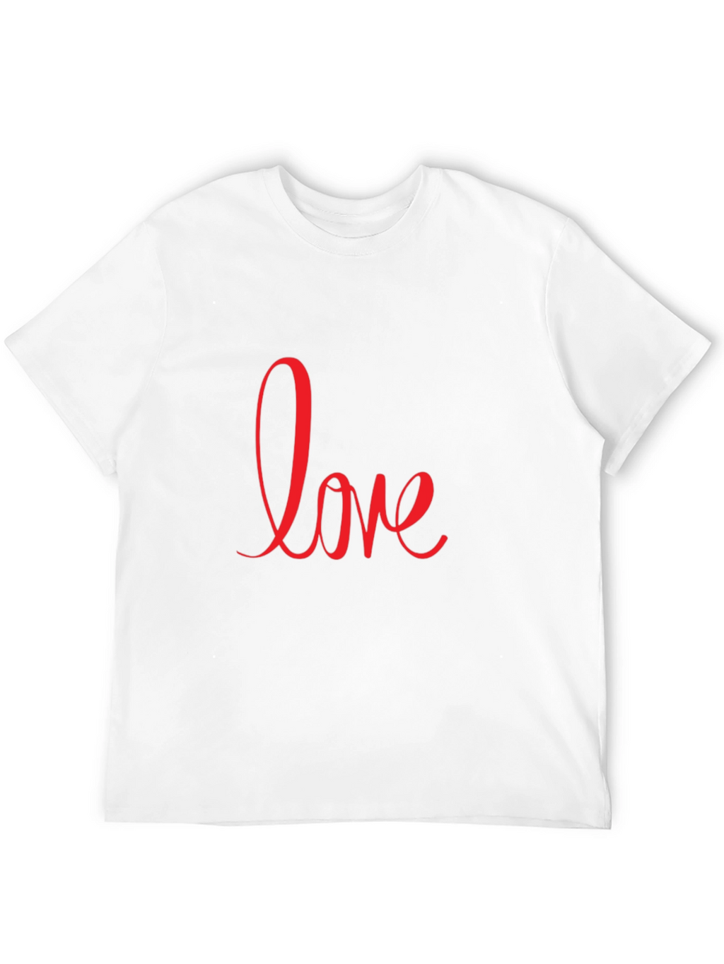 Love Graphic Black T-Shirt - Casual Style