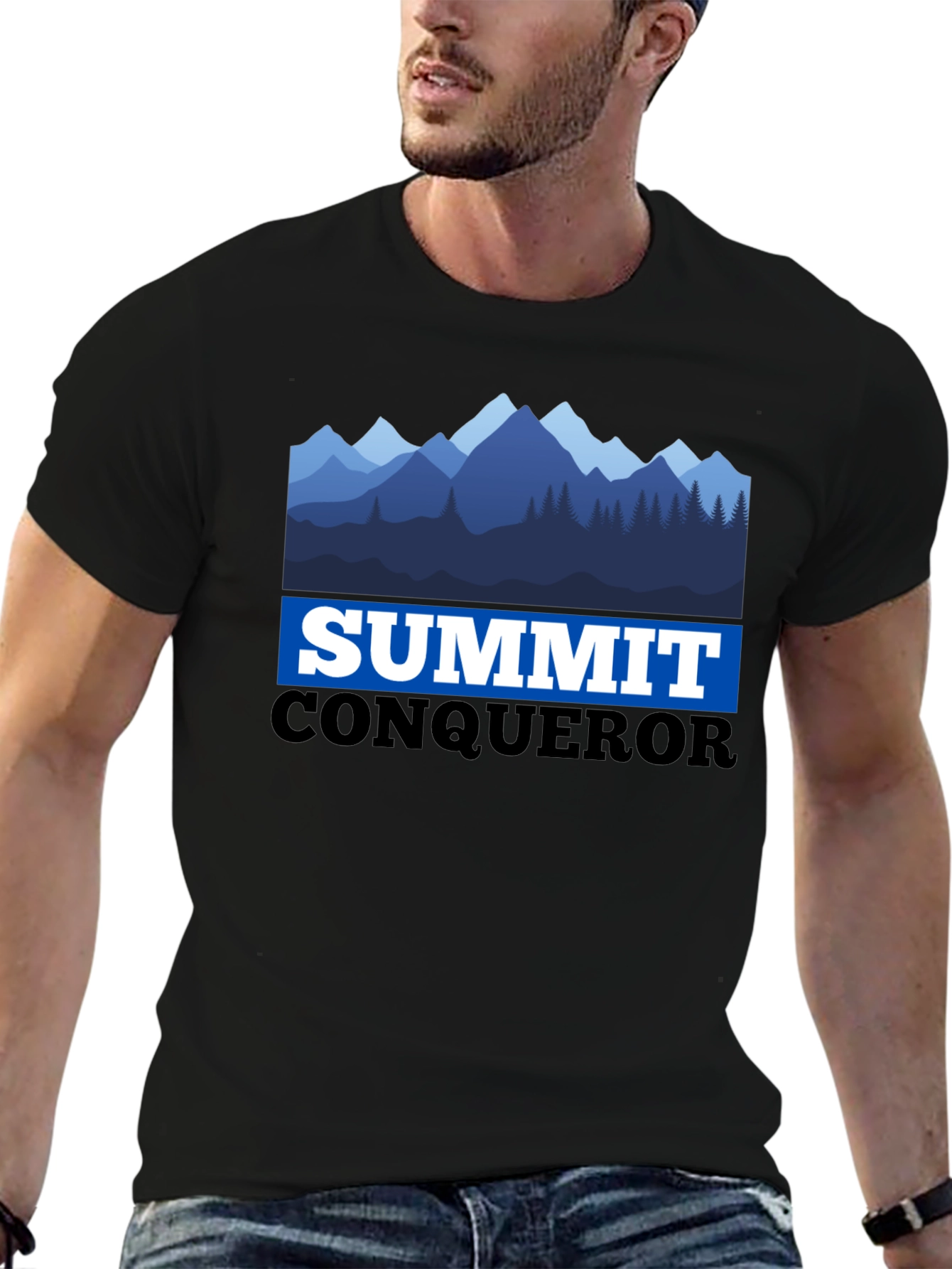 Summit Conqueror Mountain Graphic Tee