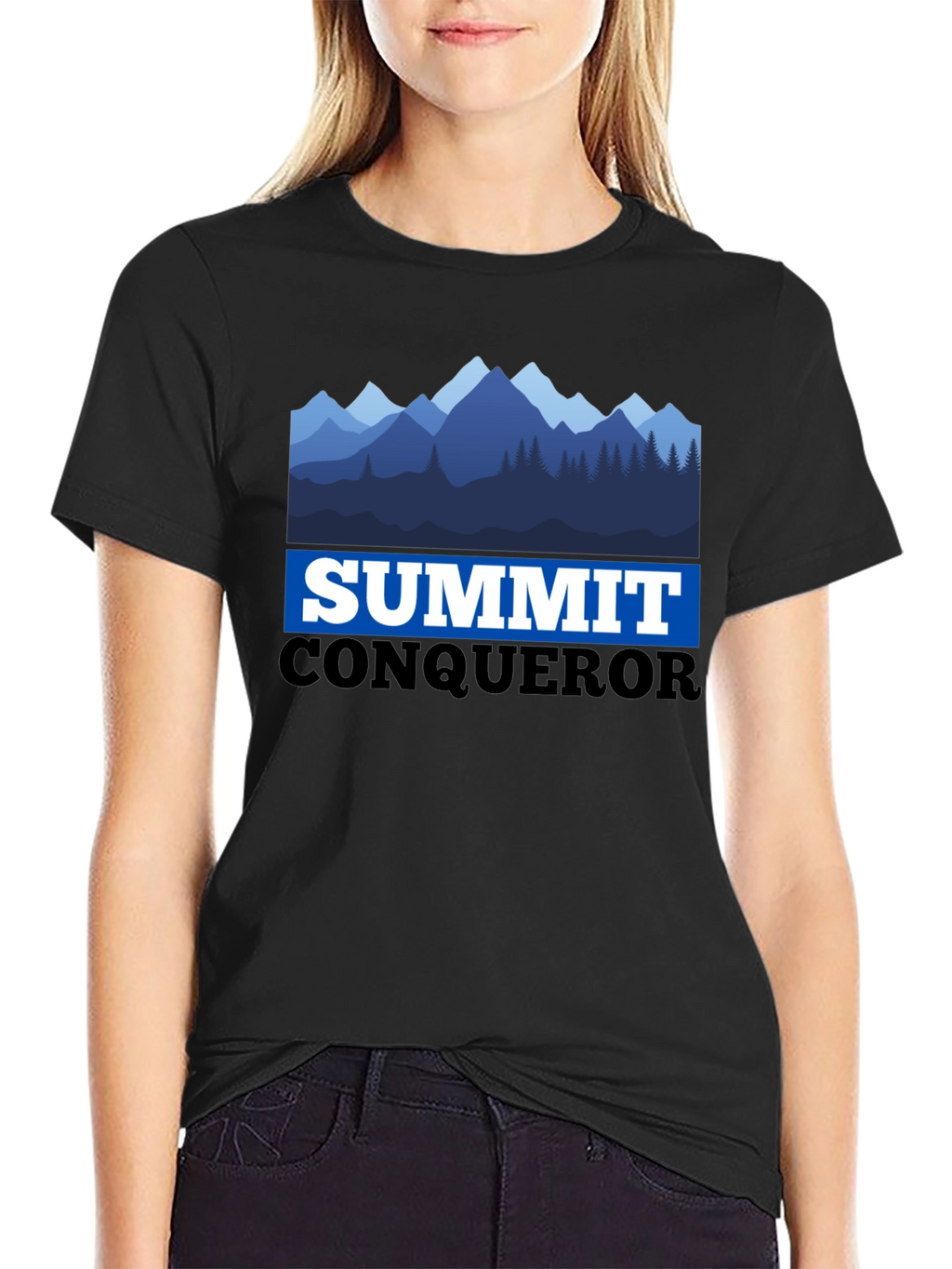 Summit Conqueror Mountain Graphic Tee