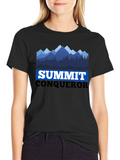 Summit Conqueror Mountain Graphic Tee