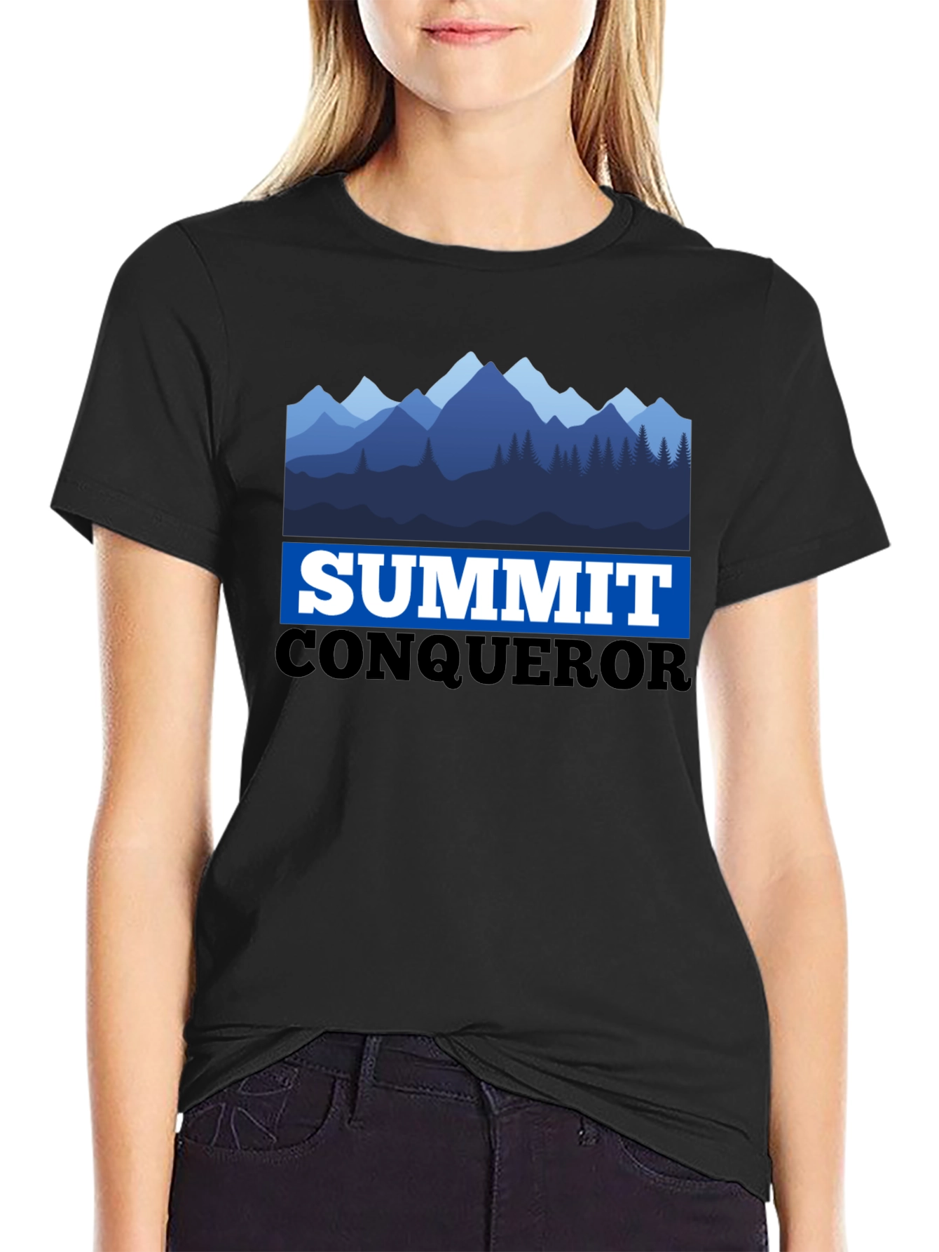 Summit Conqueror Mountain Graphic Tee