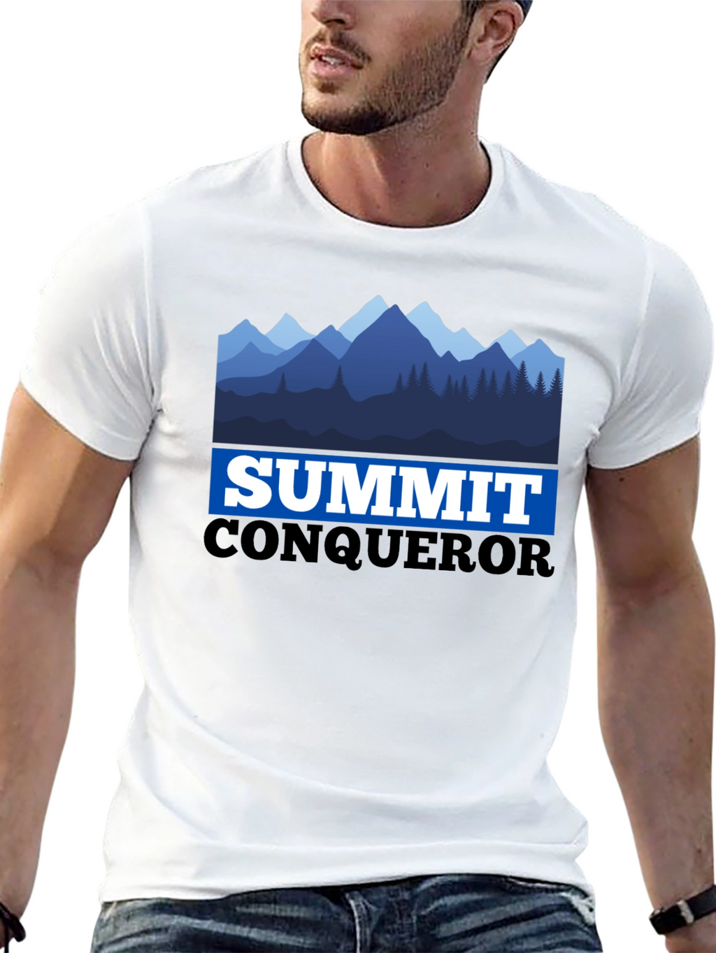 Summit Conqueror Mountain Graphic Tee
