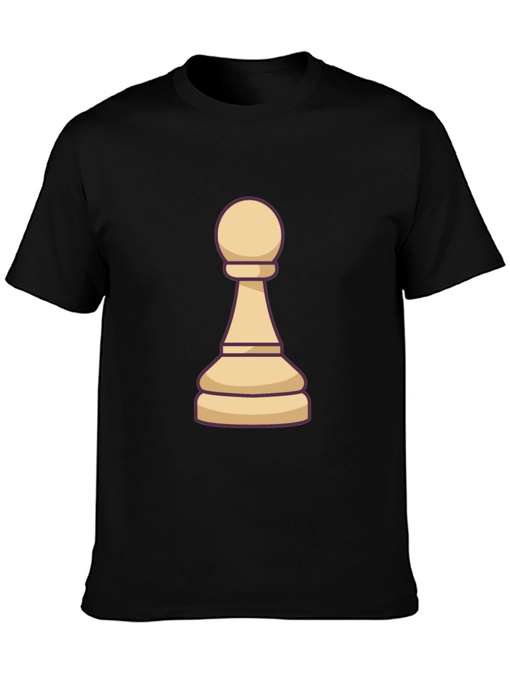 Pawn Graphic Tee - Chess Piece T-Shirt