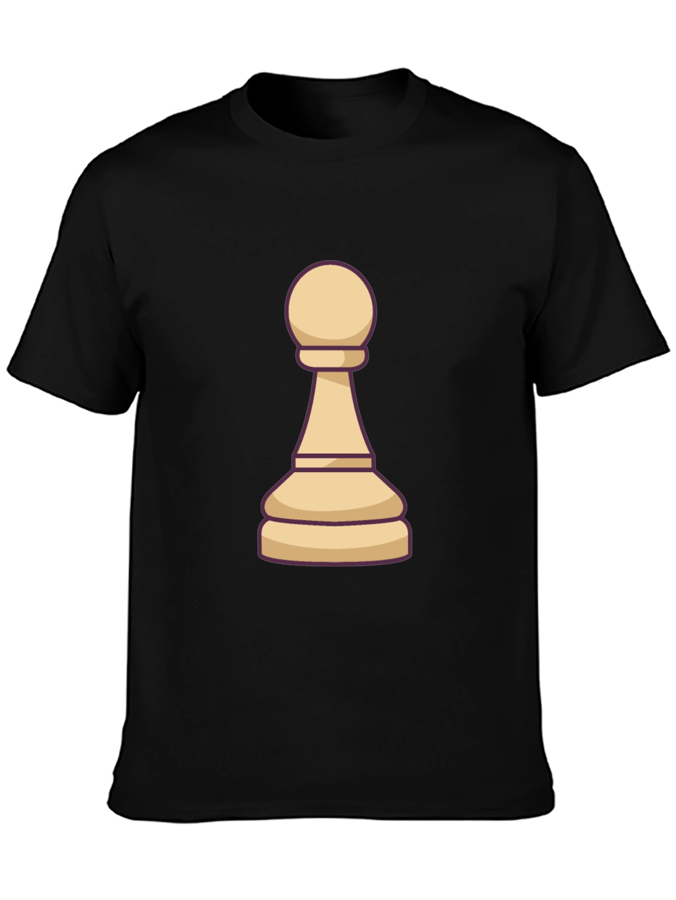 Pawn Graphic Tee - Chess Piece T-Shirt