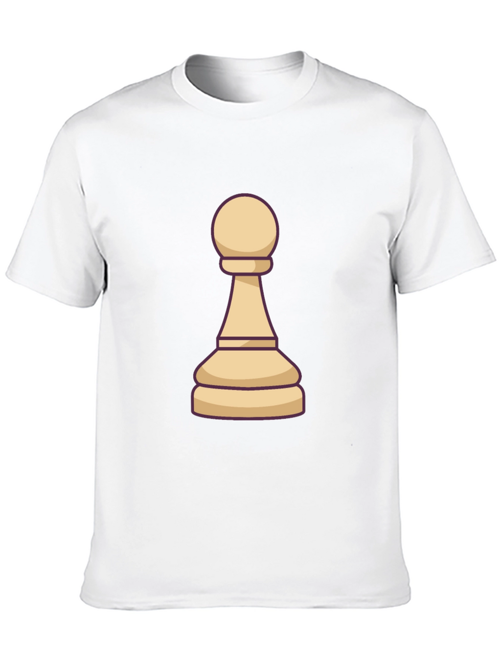 Pawn Graphic Tee - Chess Piece T-Shirt