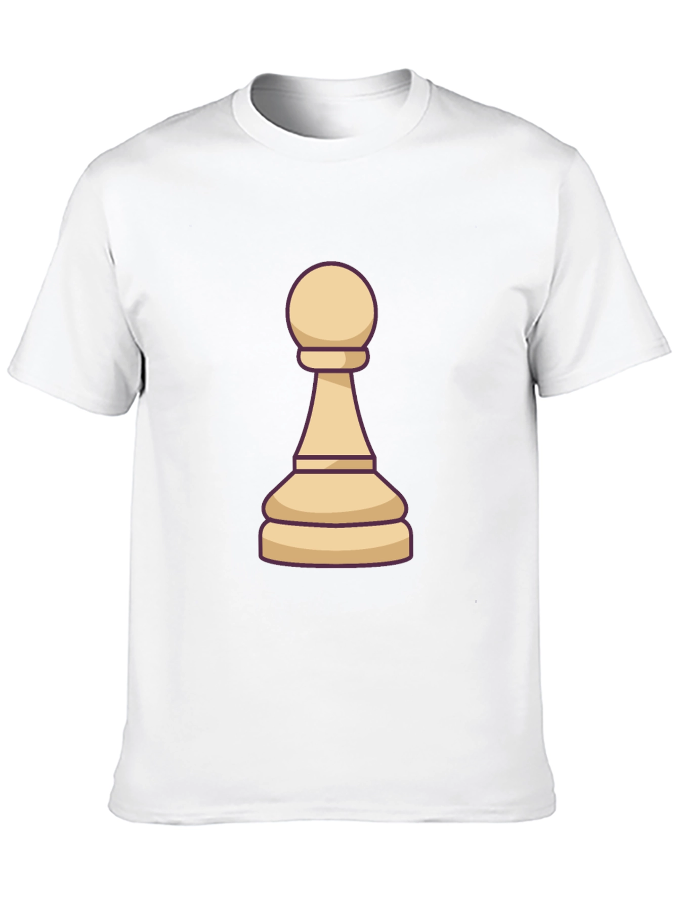 Pawn Graphic Tee - Chess Piece T-Shirt