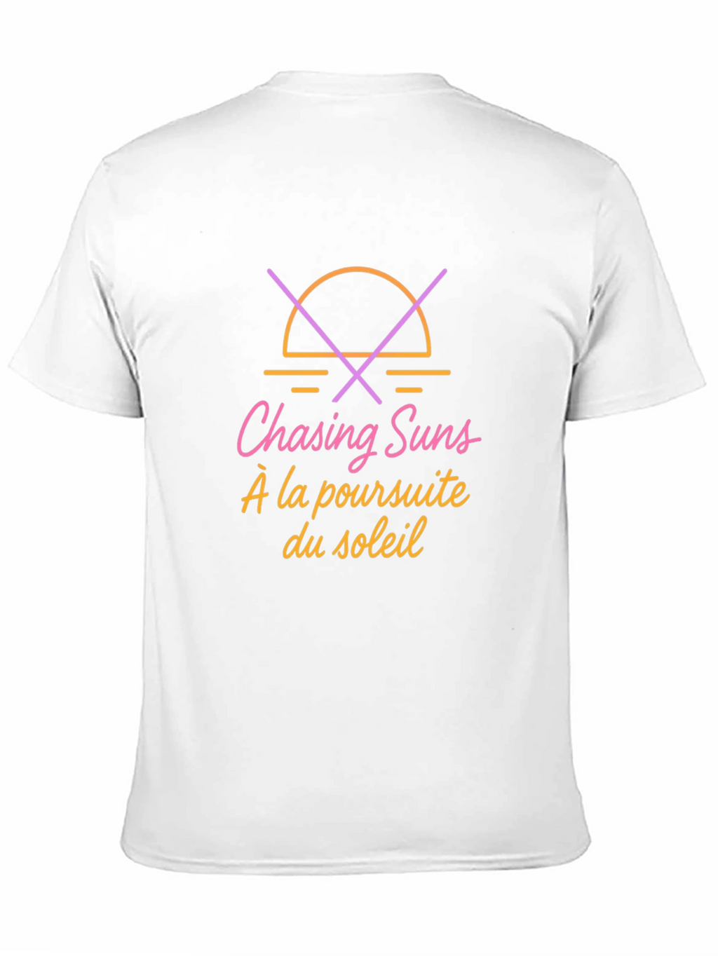 Chasing Suns Graphic T-Shirt - Black