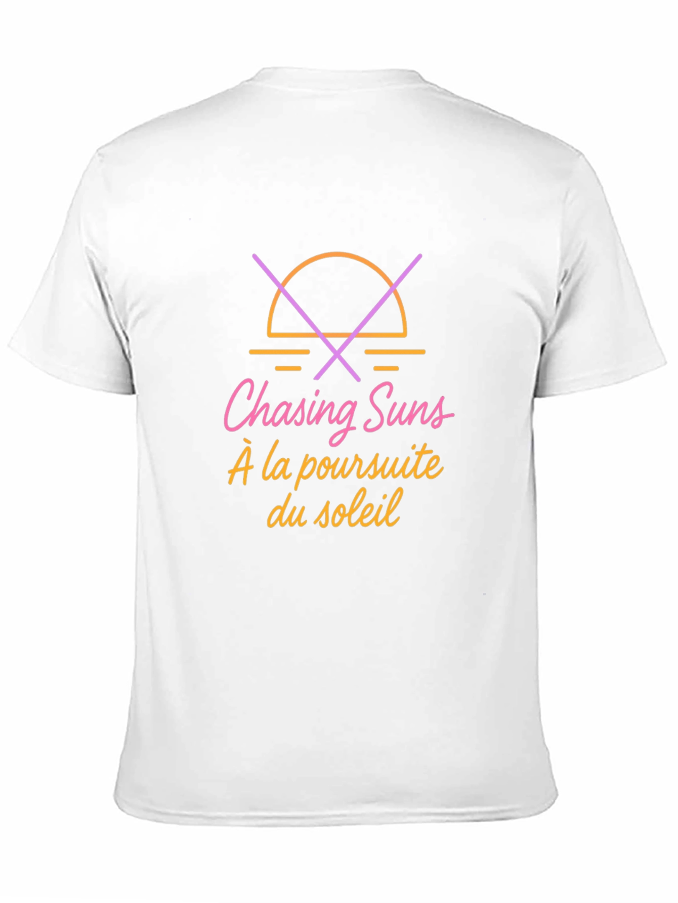 Chasing Suns Graphic T-Shirt - Black