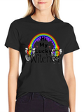 Lucky Witches Rainbow Cauldron T-Shirt