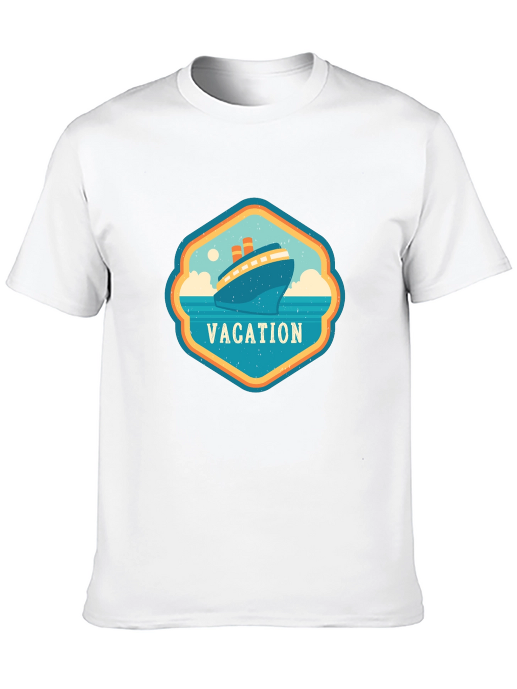 Vacation Cruise Ship Graphic T-Shirt