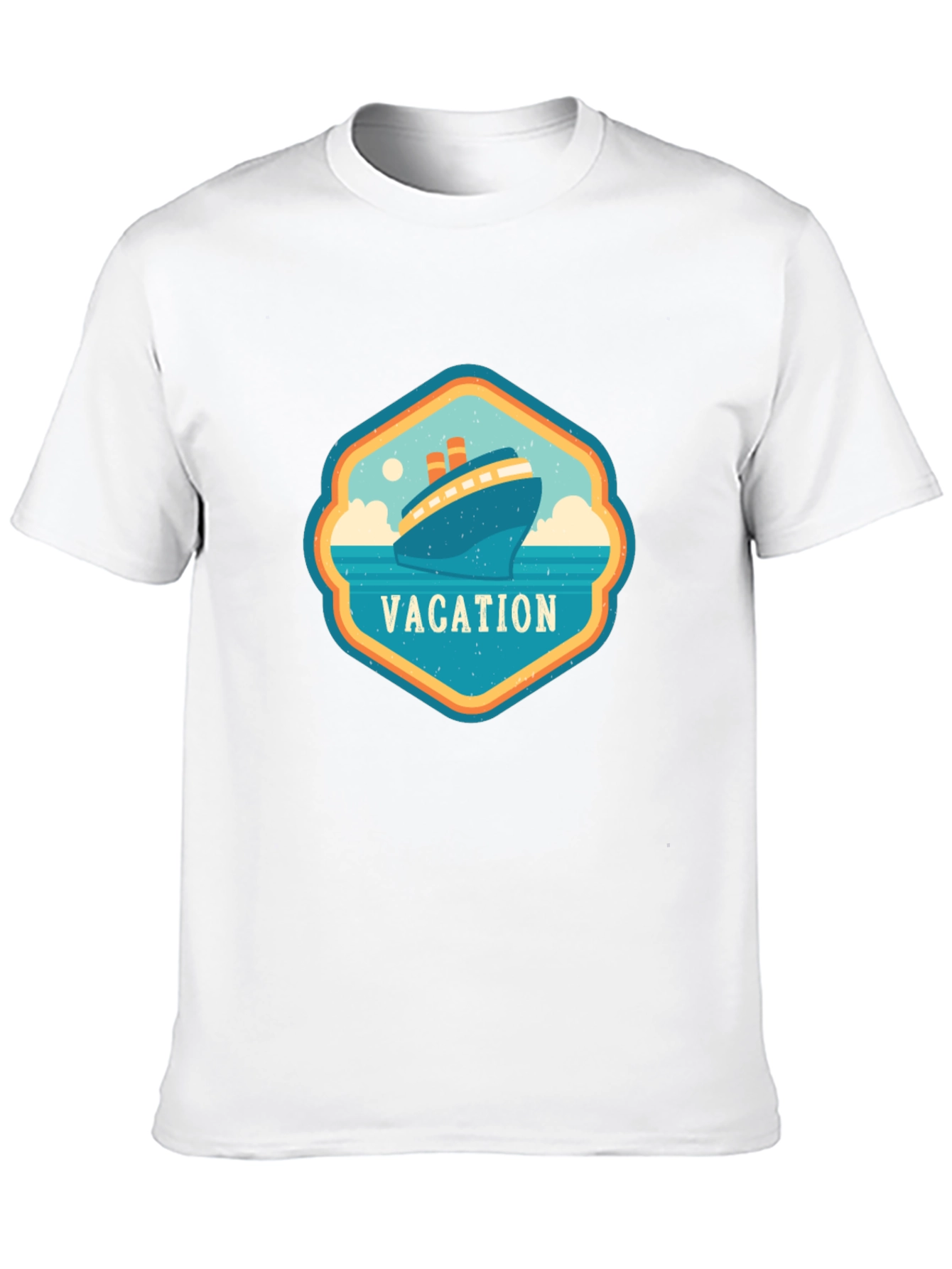 Vacation Cruise Ship Graphic T-Shirt