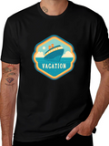 Vacation Cruise Ship Graphic T-Shirt
