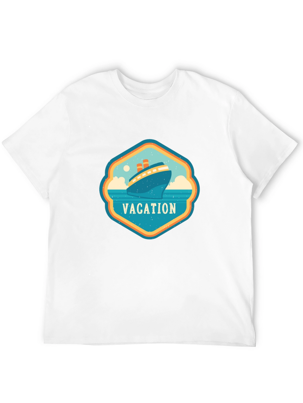 Vacation Cruise Ship Graphic T-Shirt