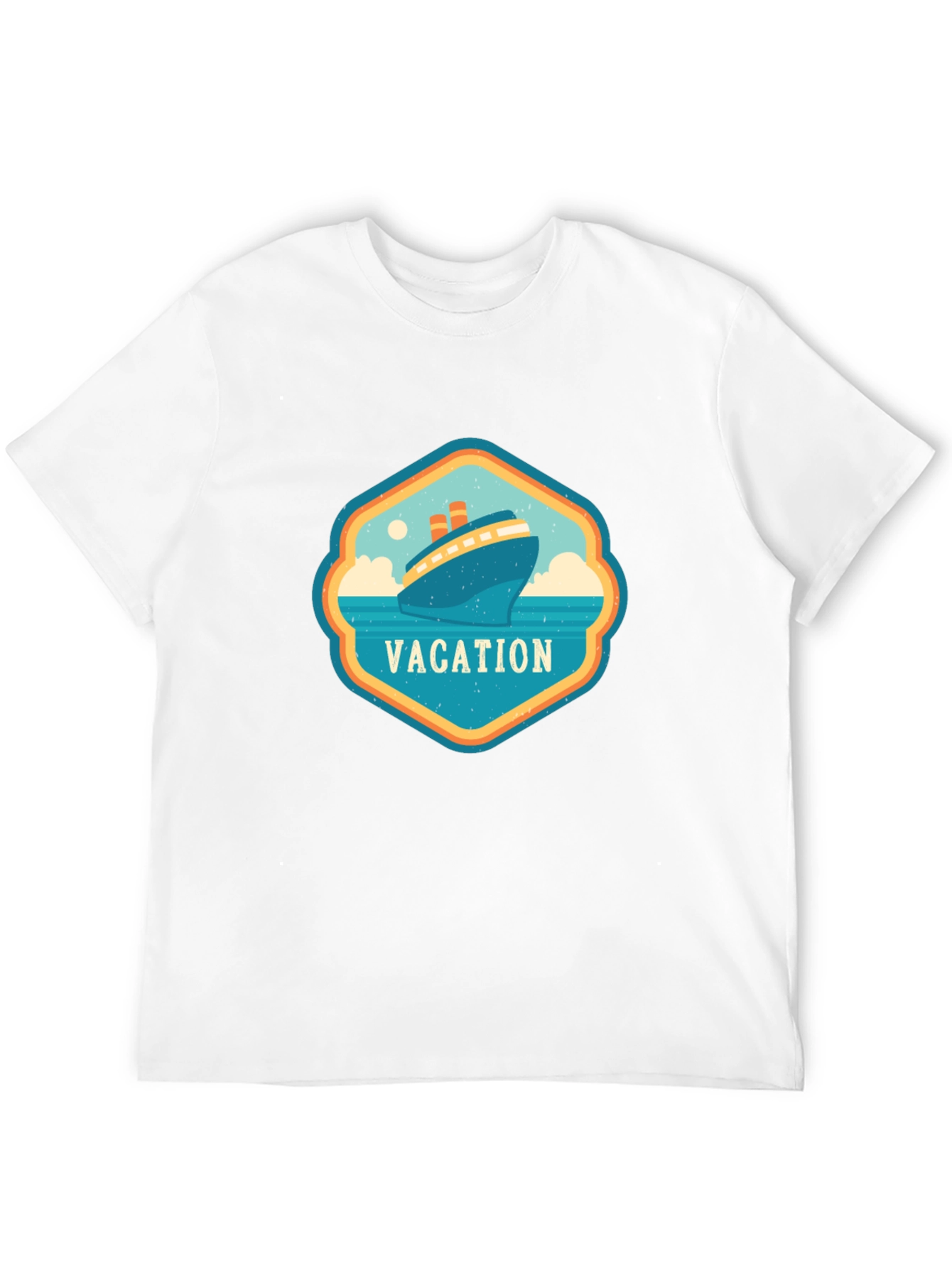 Vacation Cruise Ship Graphic T-Shirt