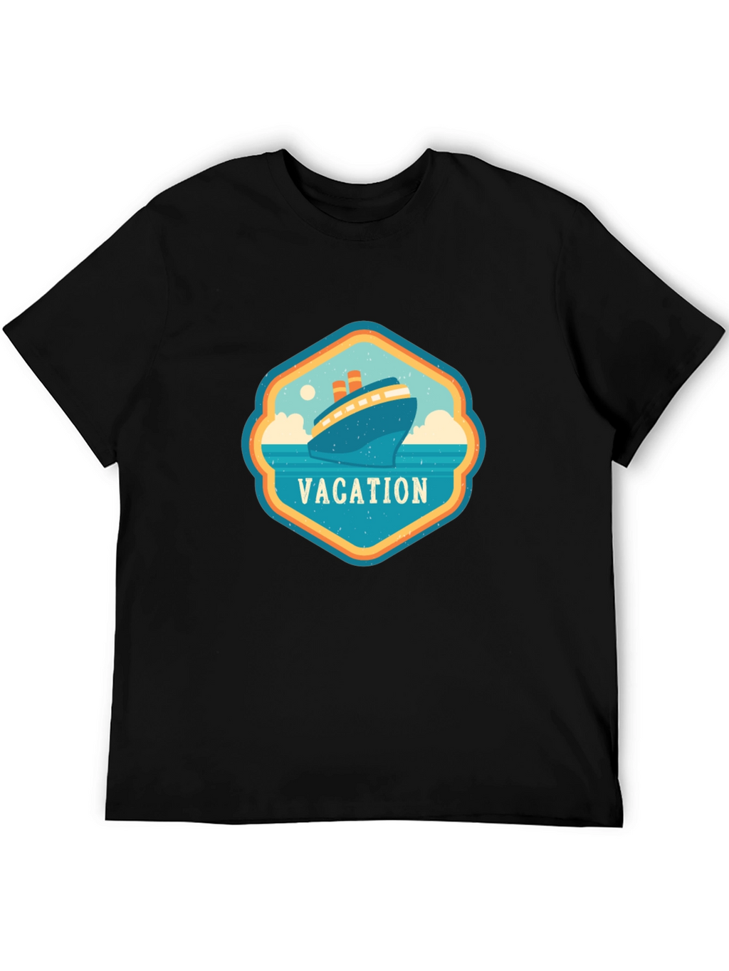 Vacation Cruise Ship Graphic T-Shirt