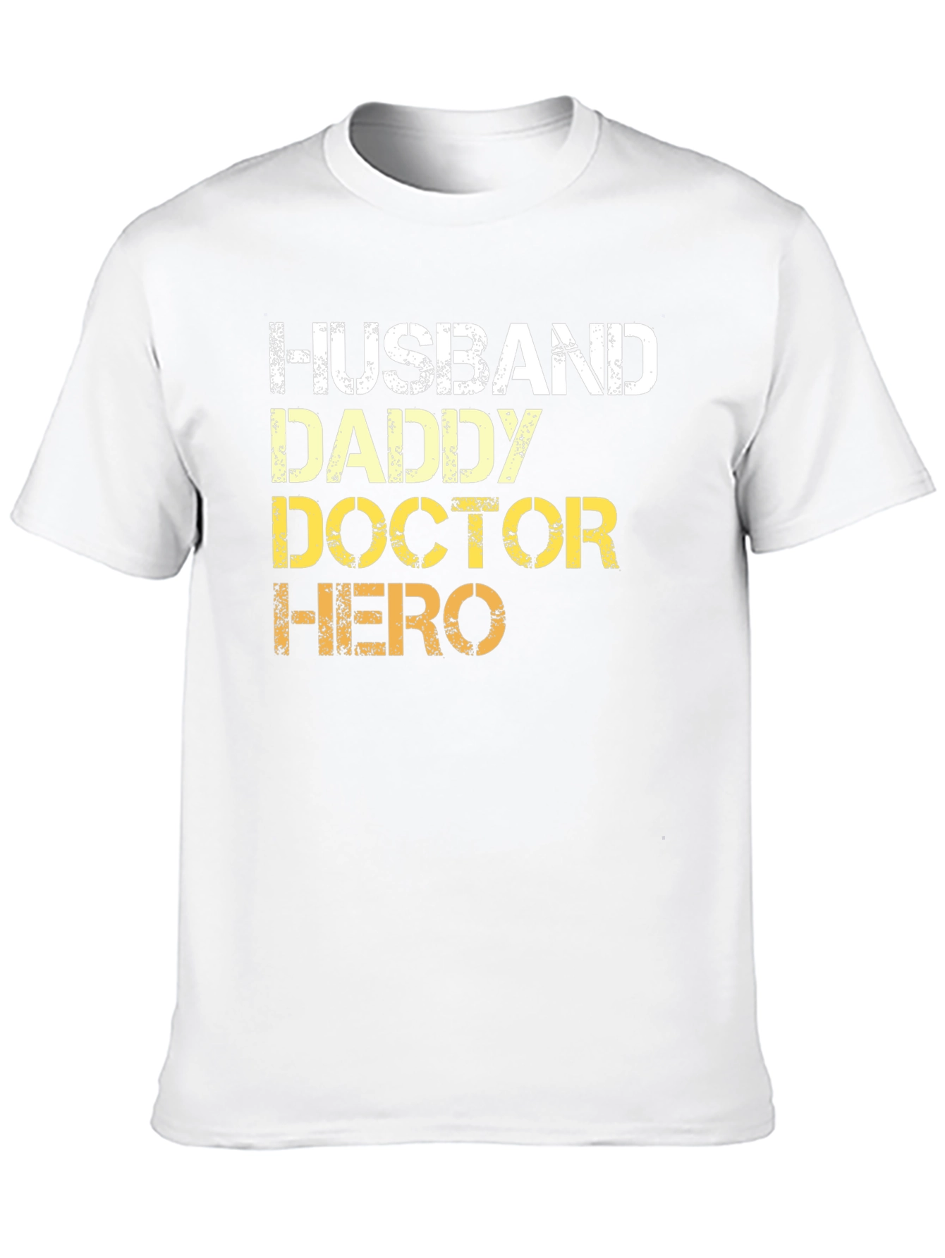 Husband Daddy Doctor Hero T-Shirt - Mens Graphic Tee