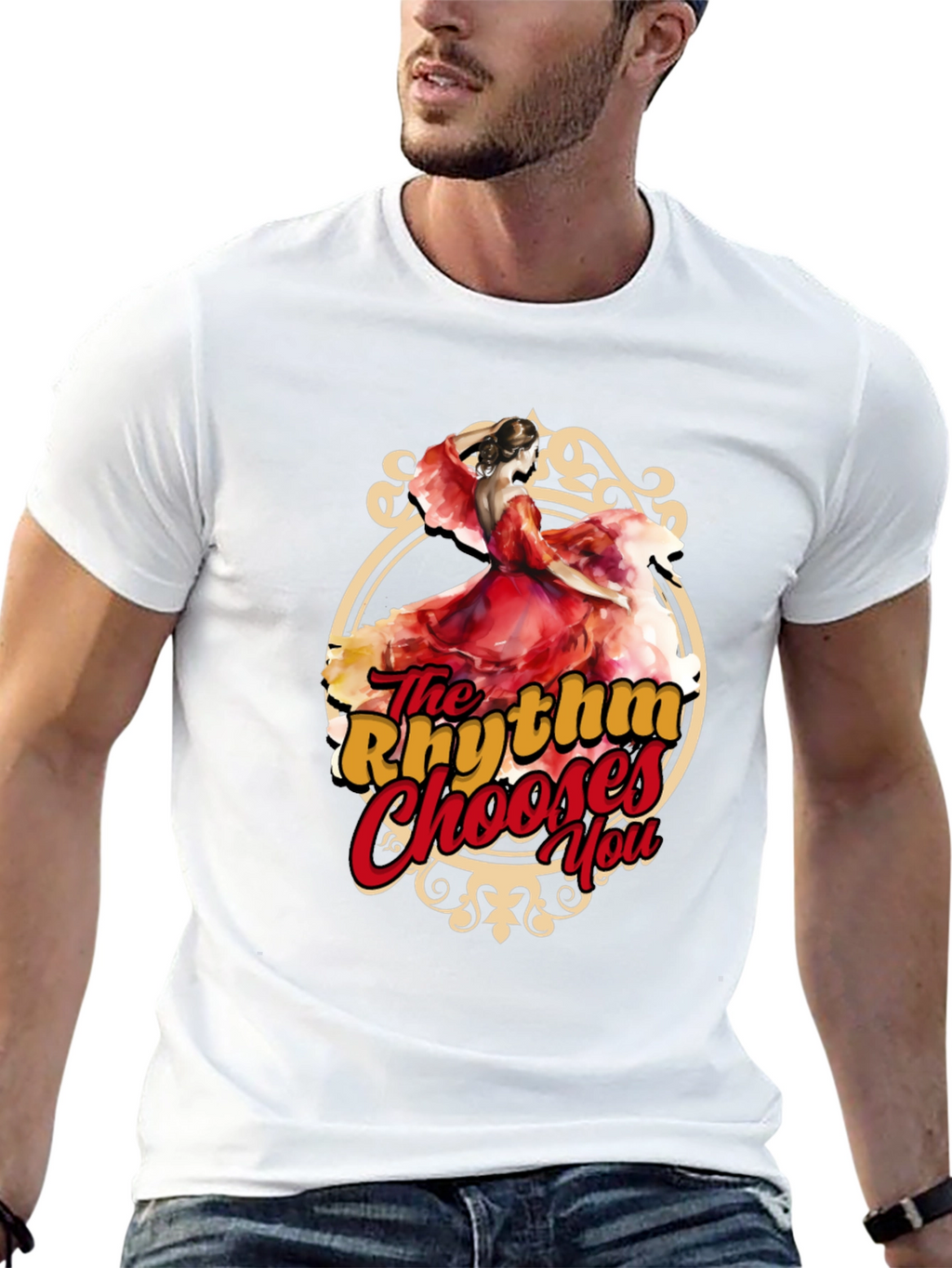 The Rhythm Chooses You Graphic Tee