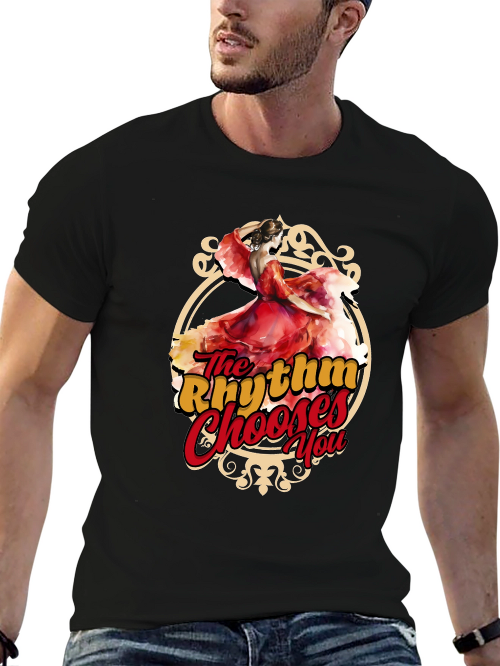 The Rhythm Chooses You Graphic Tee