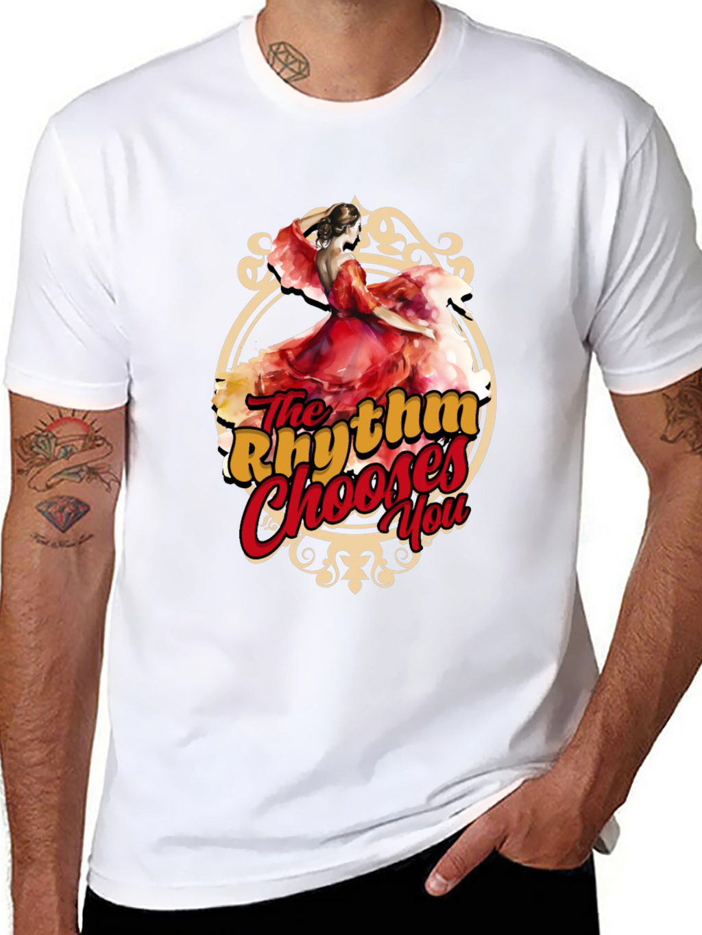 The Rhythm Chooses You Graphic Tee