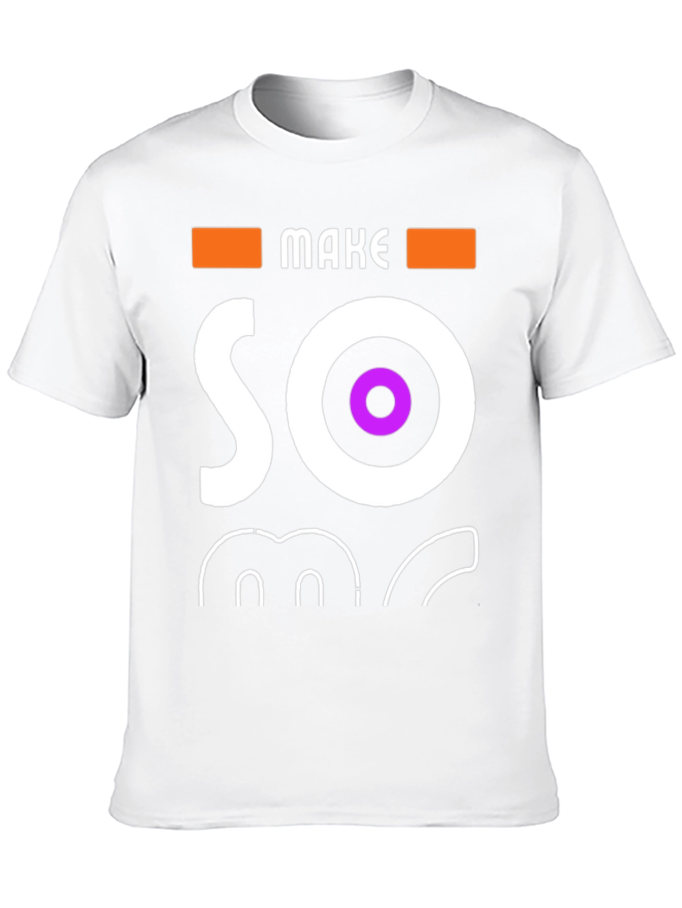Make Some Noise Black Graphic Tee