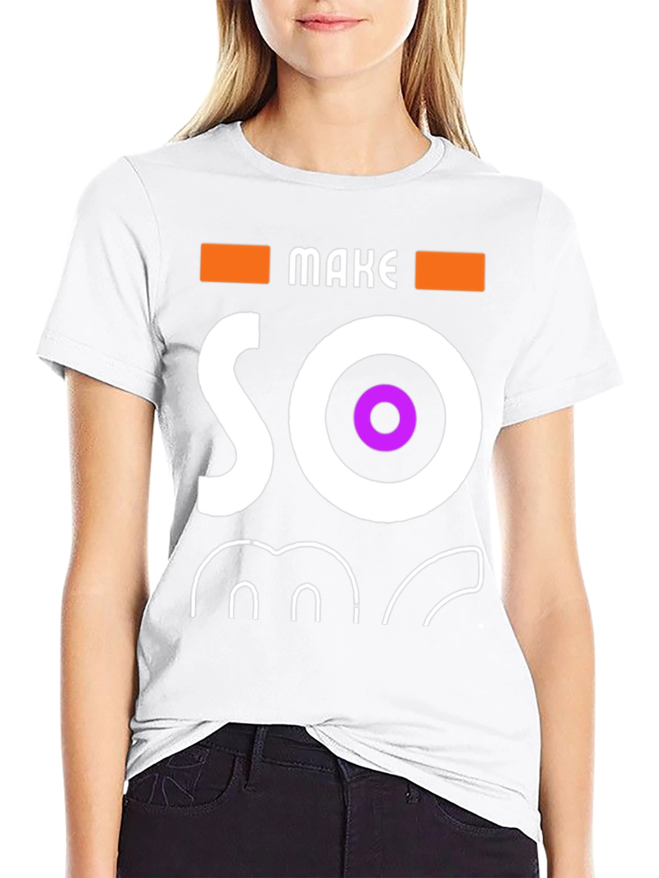 Make Some Noise Black Graphic Tee