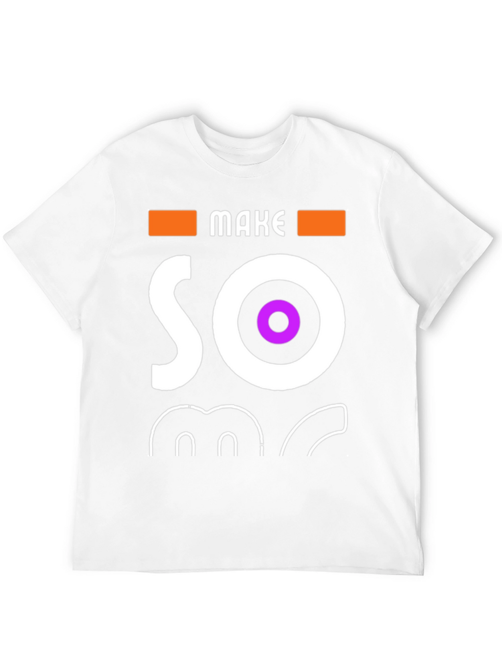 Make Some Noise Black Graphic Tee