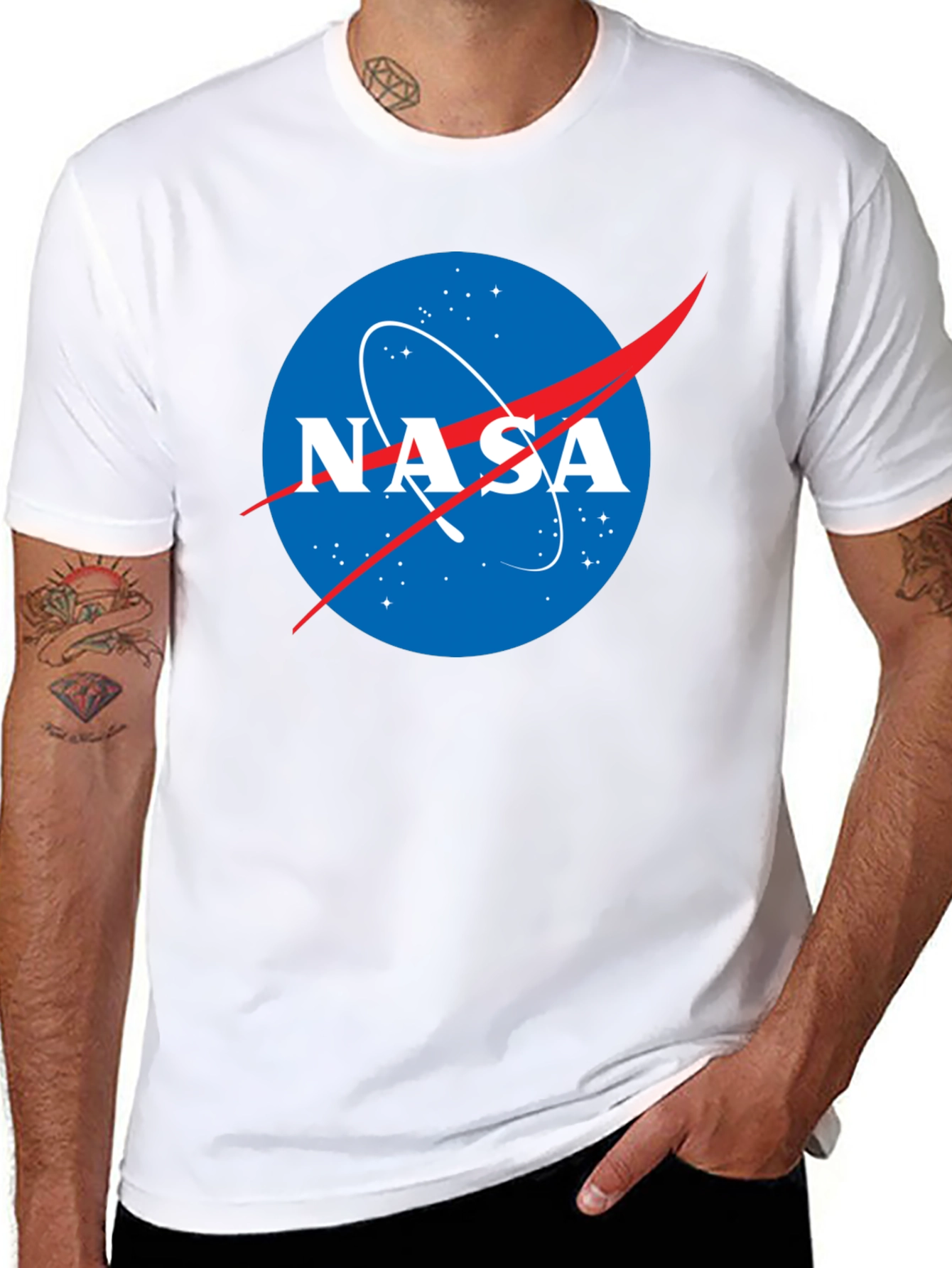 NASA Logo T-Shirt - Classic Space Exploration Tee