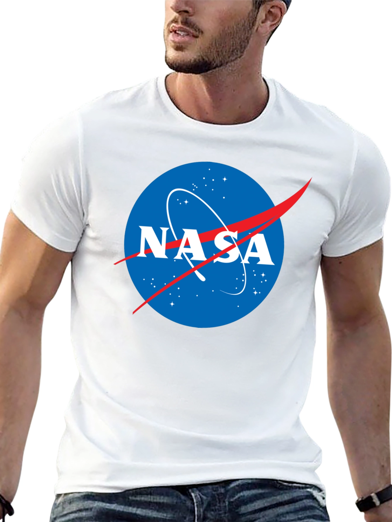 NASA Logo T-Shirt - Classic Space Exploration Tee