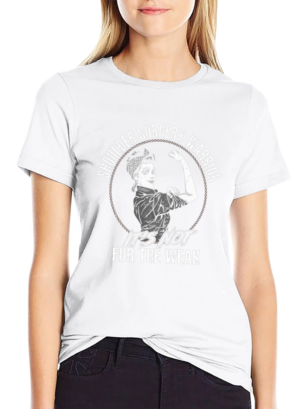 Shoulder Surgery Warrior Graphic T-Shirt