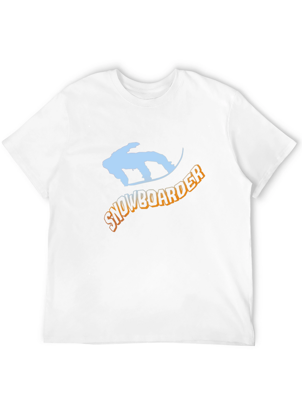 Snowboarder Graphic Tee - Black T-Shirt
