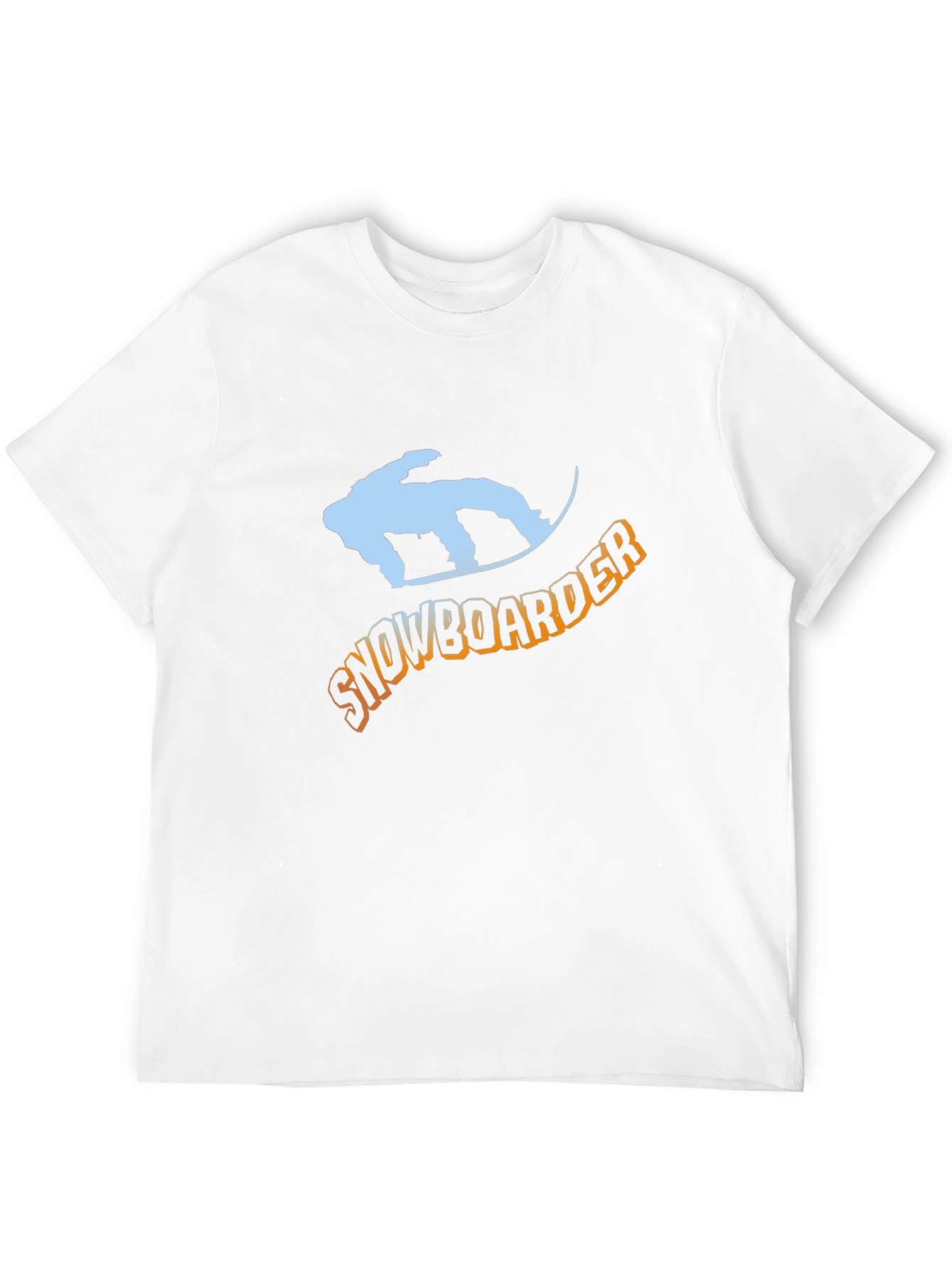 Snowboarder Graphic Tee - Black T-Shirt