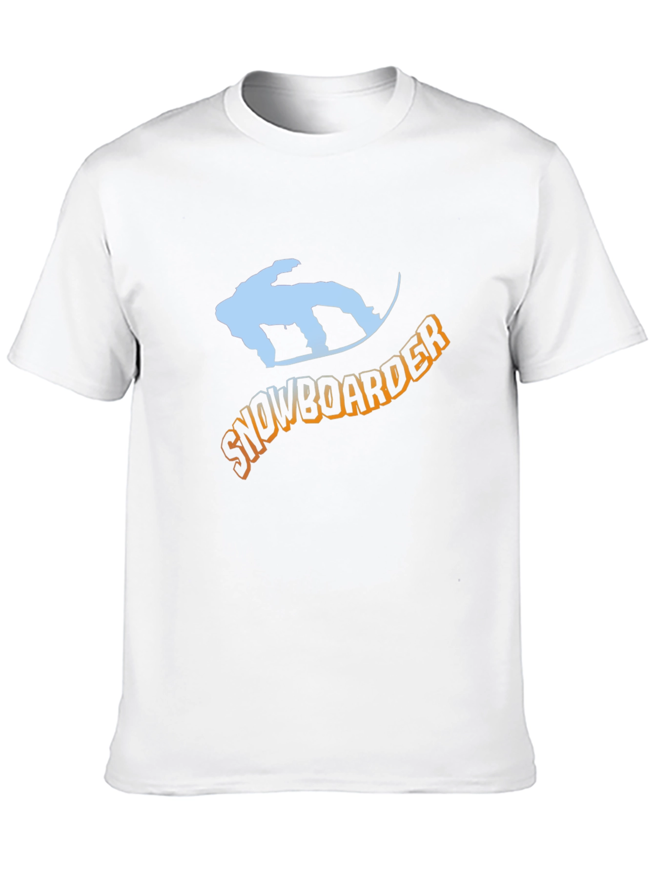 Snowboarder Graphic Tee - Black T-Shirt