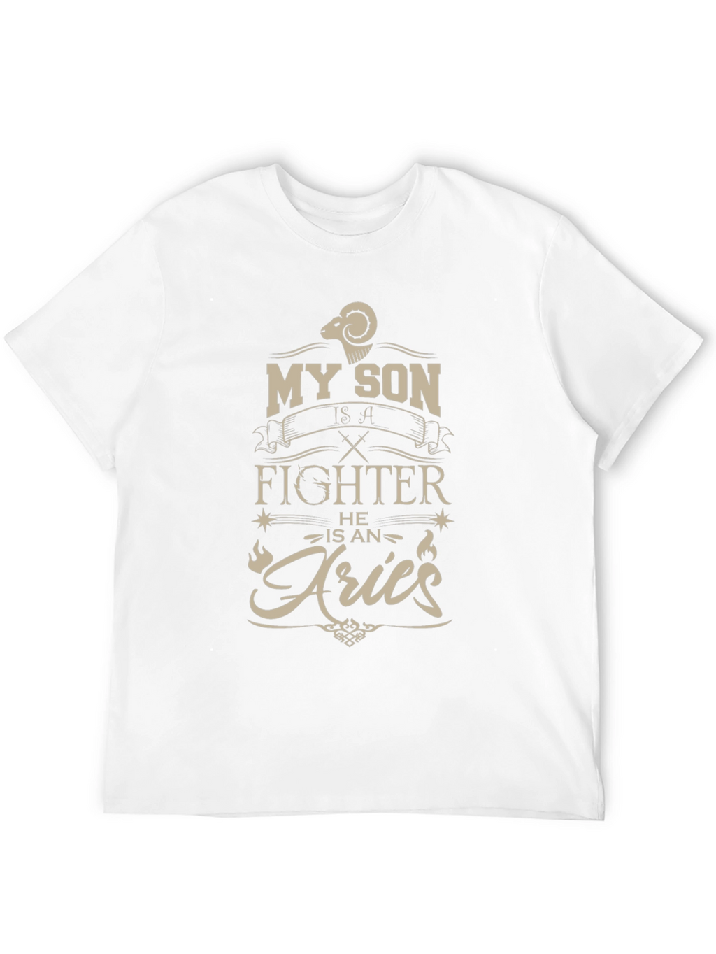 Aries Zodiac Son T-Shirt