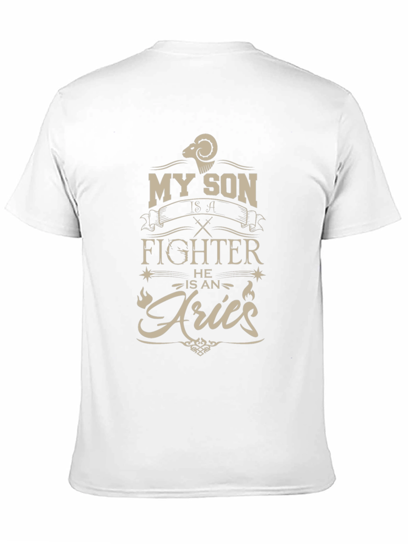 Aries Zodiac Son T-Shirt