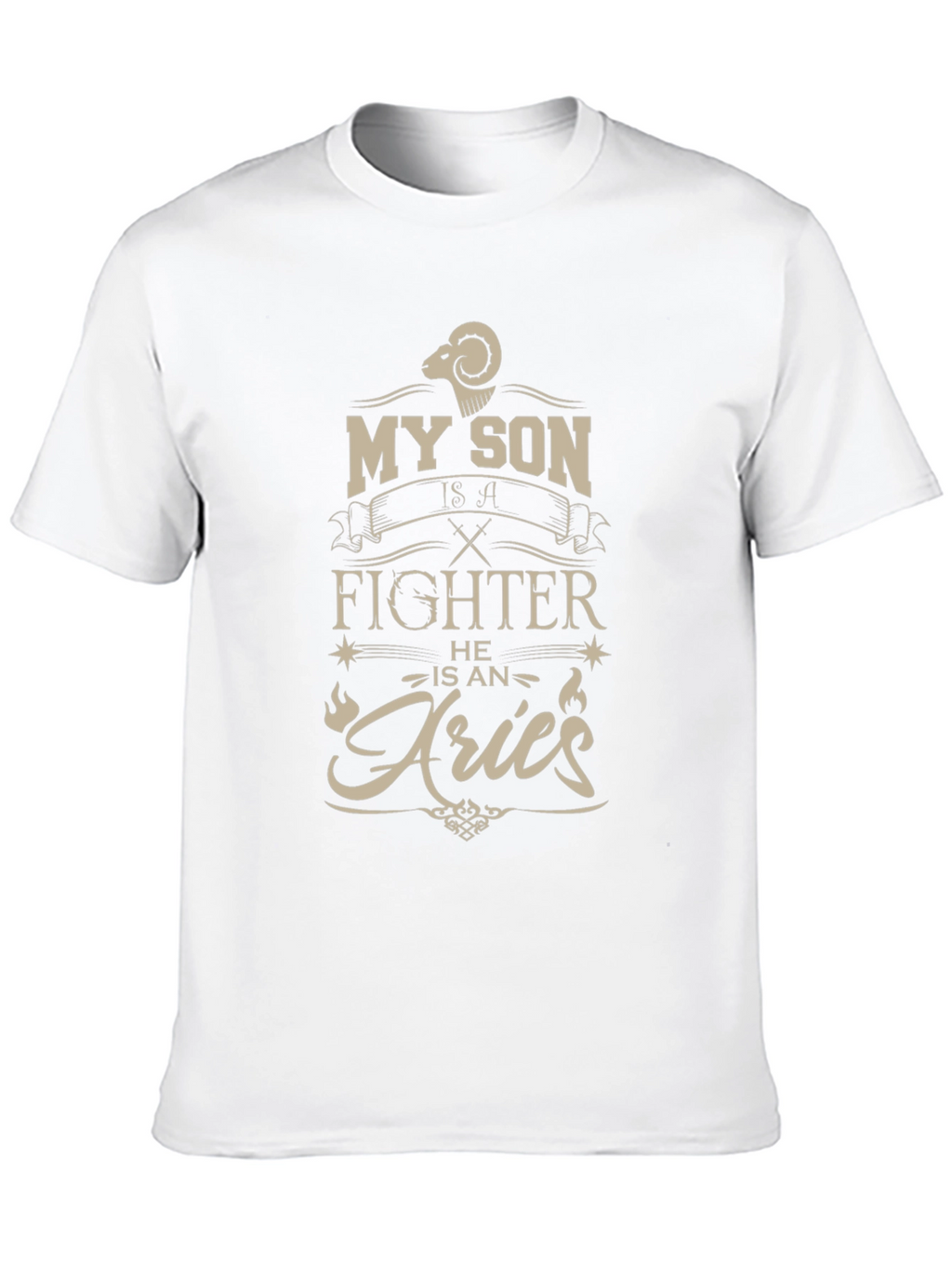 Aries Zodiac Son T-Shirt