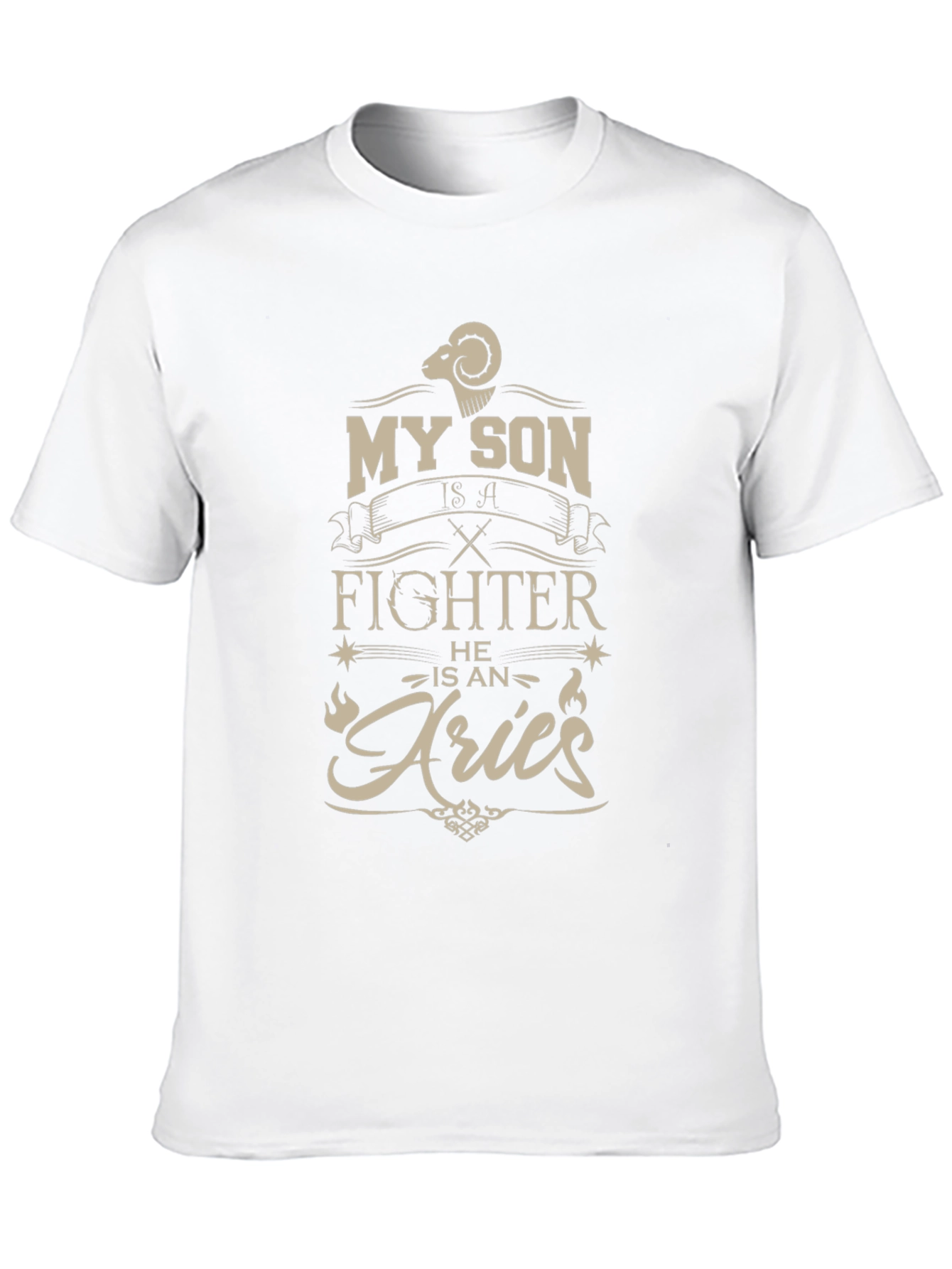 Aries Zodiac Son T-Shirt