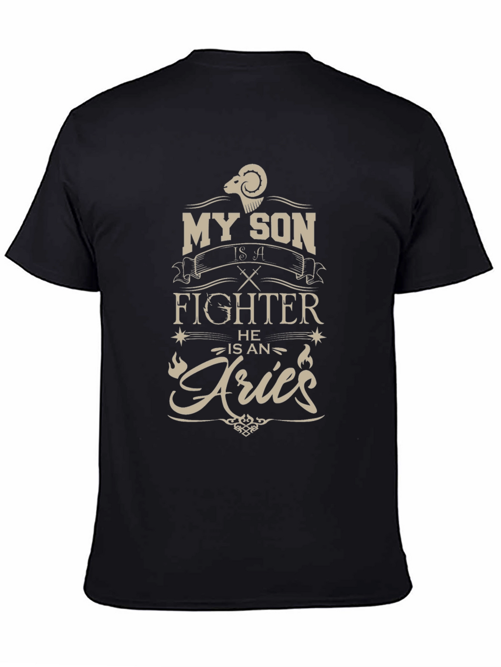 Aries Zodiac Son T-Shirt