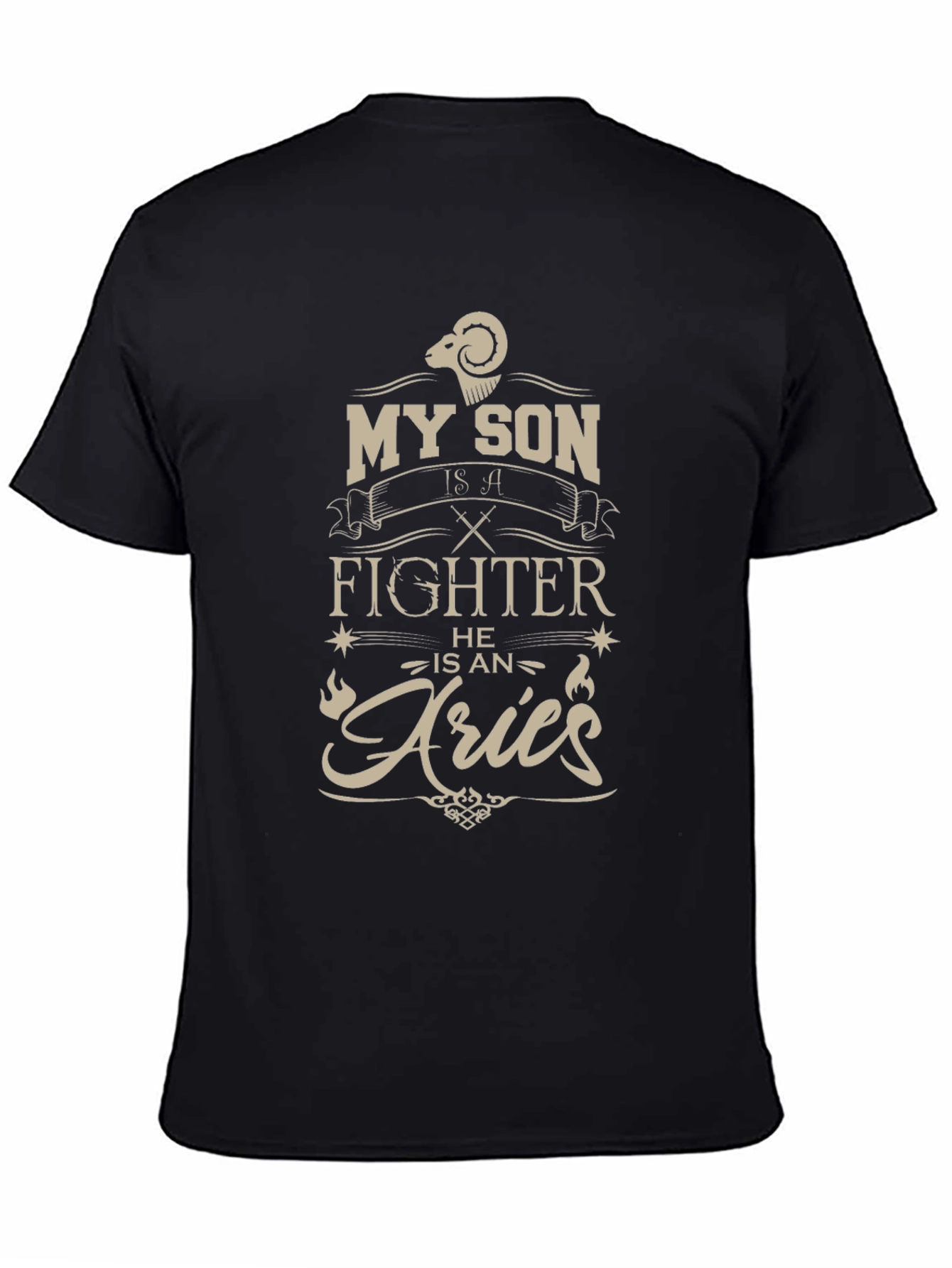 Aries Zodiac Son T-Shirt