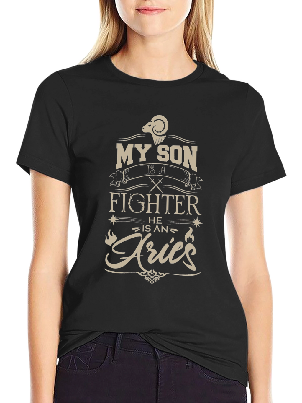 Aries Zodiac Son T-Shirt