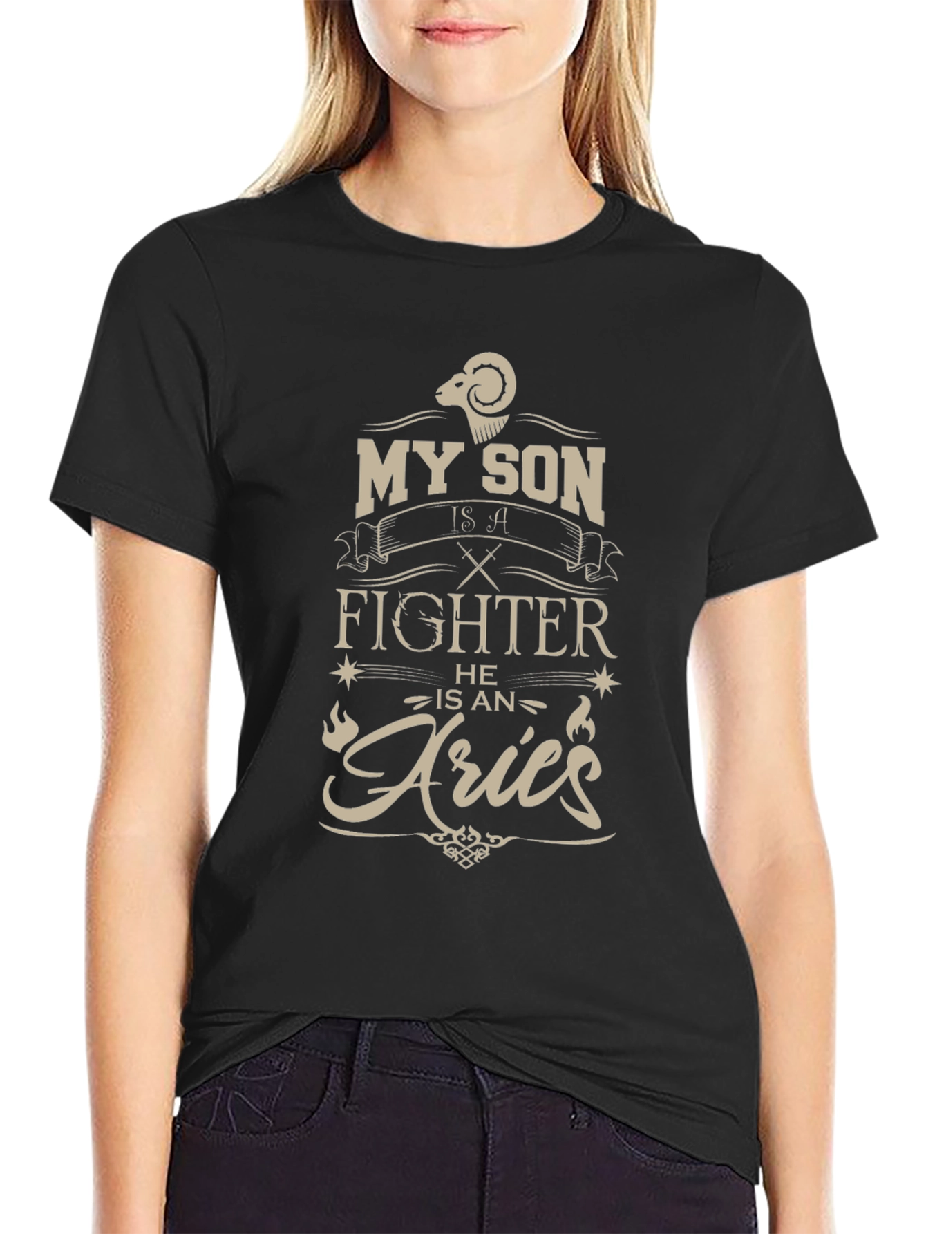 Aries Zodiac Son T-Shirt