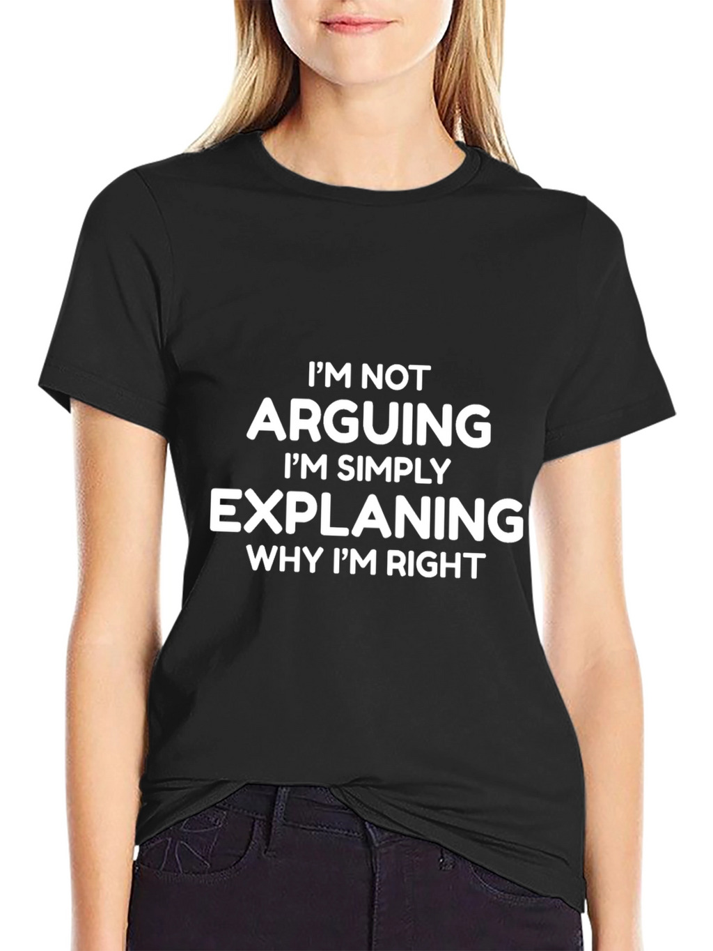 Arguing? Explaining T-Shirt - Funny Sarcastic Tee