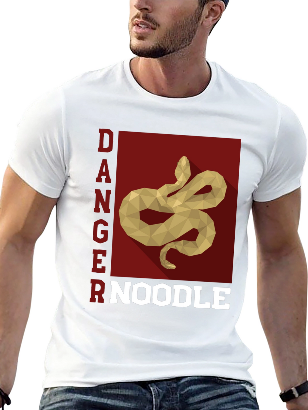 Danger Noodle Snake Graphic T-Shirt