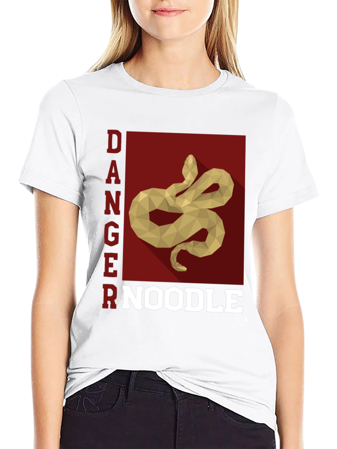 Danger Noodle Snake Graphic T-Shirt