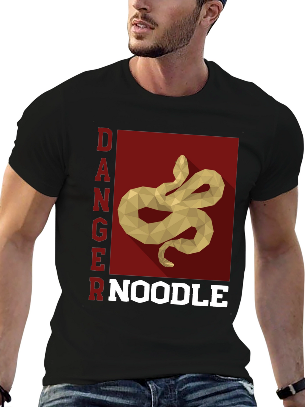 Danger Noodle Snake Graphic T-Shirt