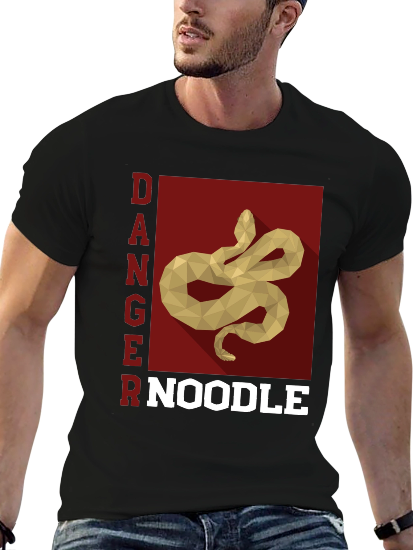 Danger Noodle Snake Graphic T-Shirt