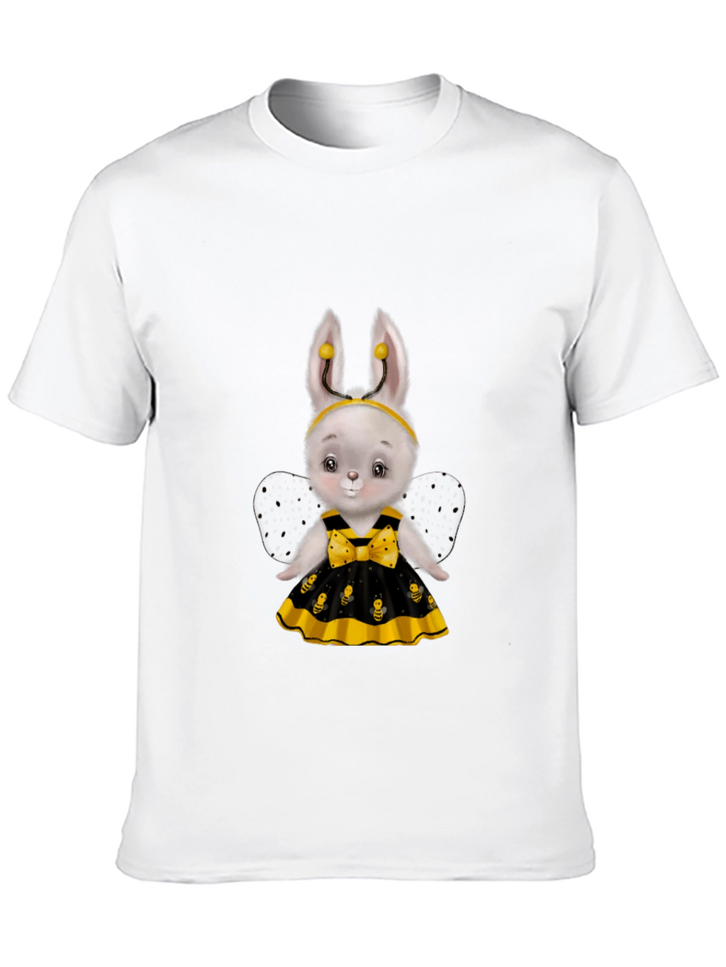 Cute Bee Bunny T-Shirt