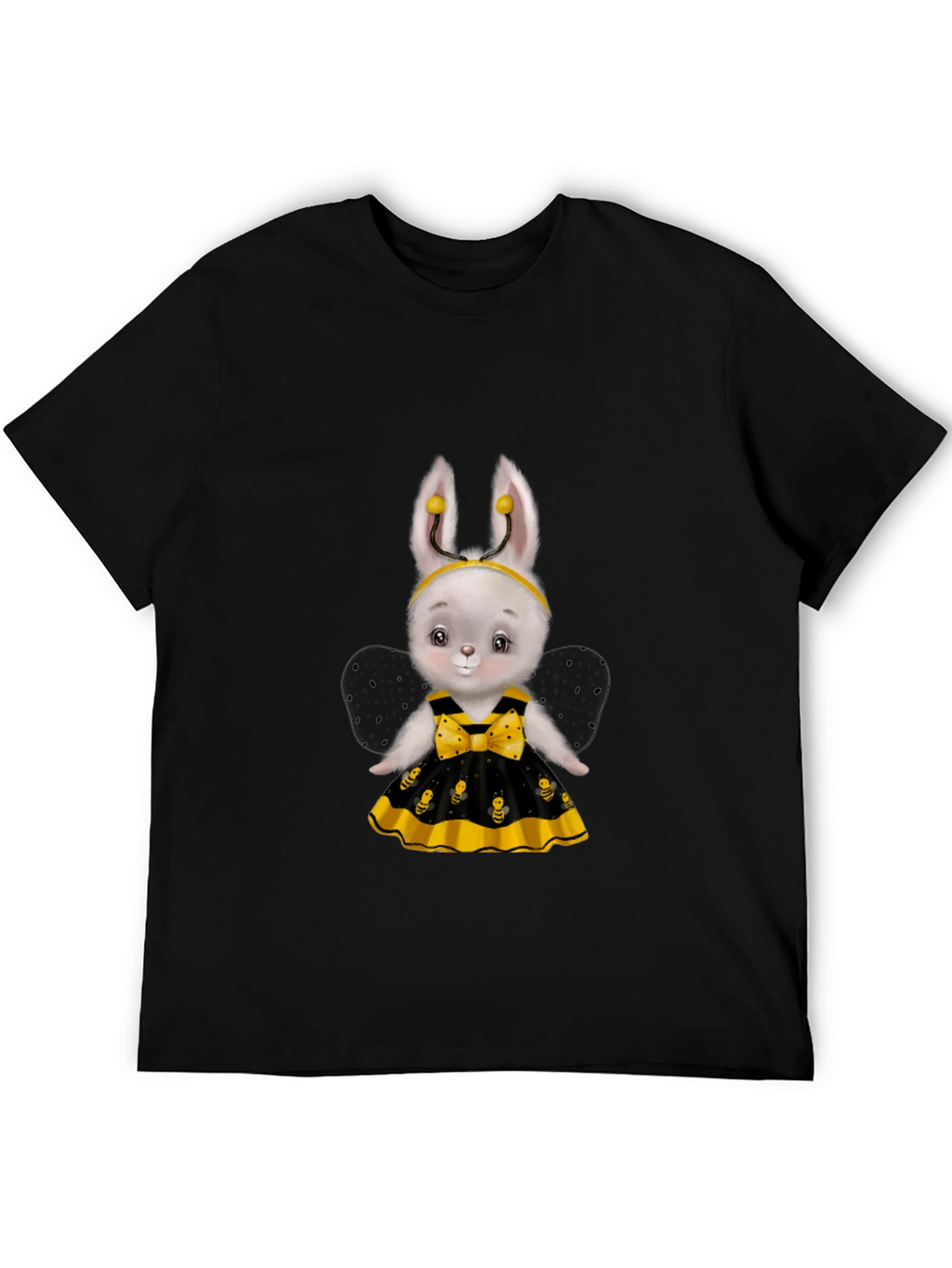 Cute Bee Bunny T-Shirt