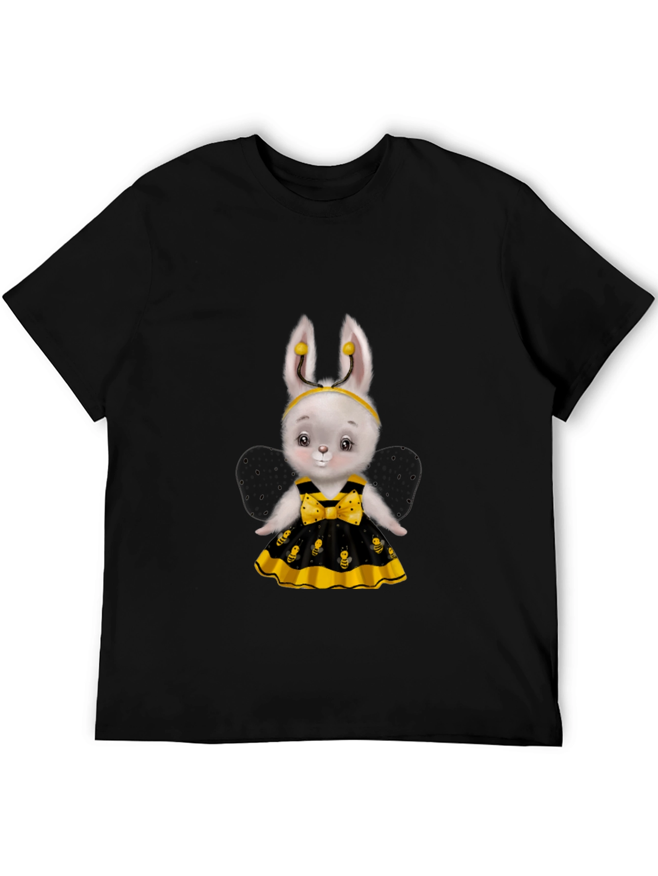 Cute Bee Bunny T-Shirt